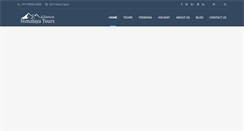 Desktop Screenshot of nepalhimalayatours.com